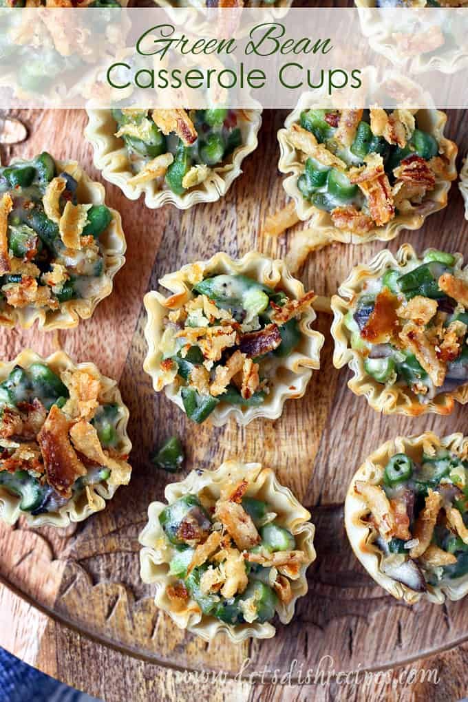 Green Bean Casserole Bites