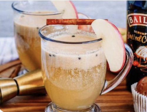 Spiked Carmel Cider