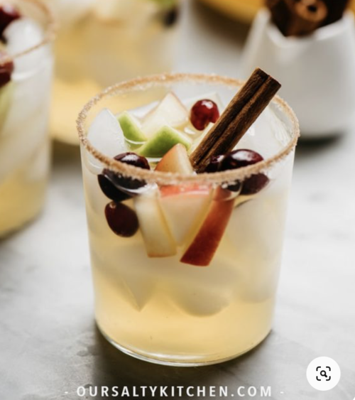 Apple cider Sangria